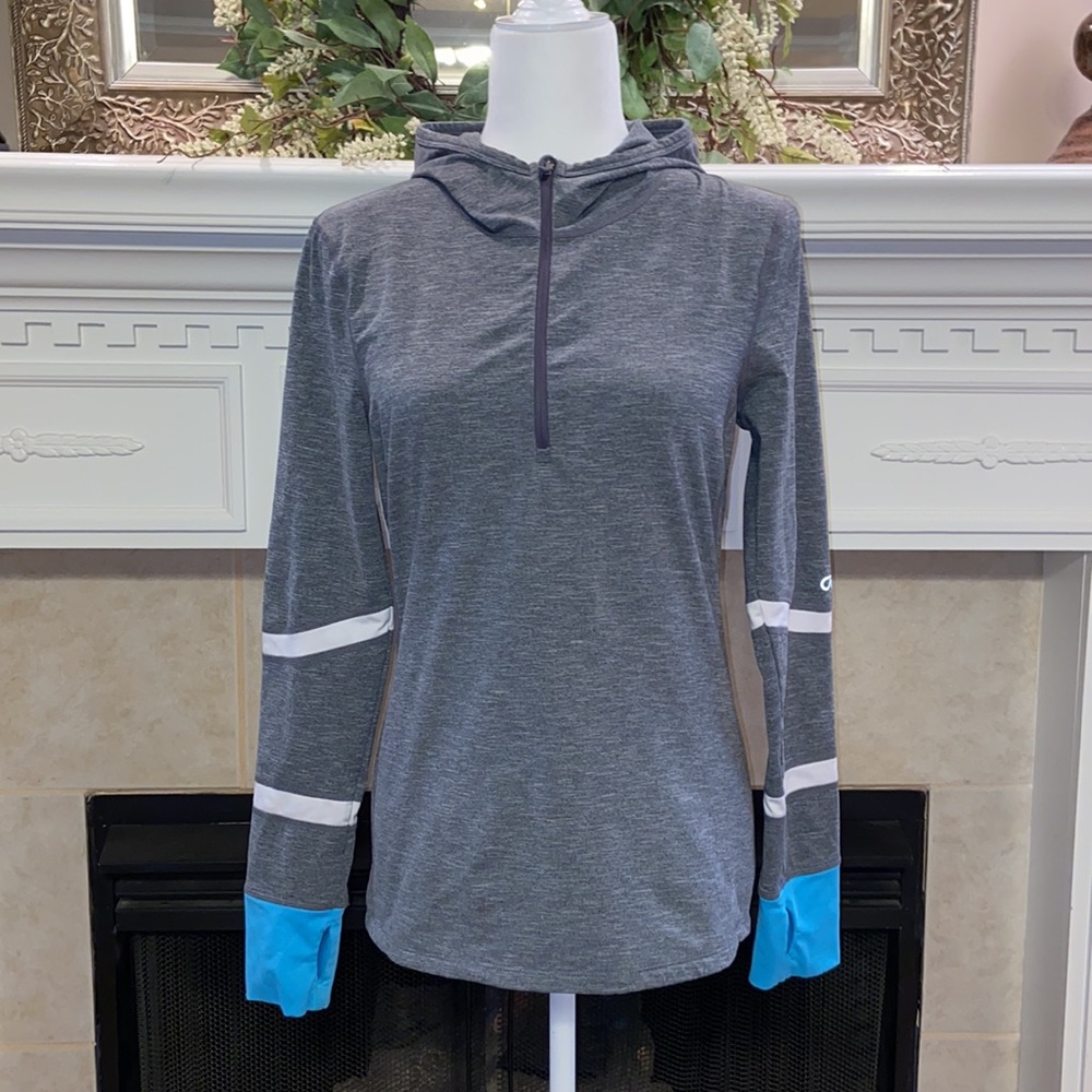 Gapfit Hooded Half Zip Athletic Pullover